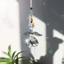 Gifts - Angel wings crystal Suncatcher - MANDALASHOP