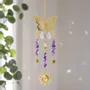 Gifts - Soluna Butterfly Amethyst Suncatcher - MANDALASHOP
