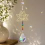 Gifts - Lotus Flower Suncatcher - MANDALASHOP