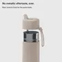 Tasses et mugs - Reusable Bottle with Flip Straw Lid 20oz/595ml - FRANK GREEN LIMITED