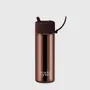 Tasses et mugs - Chrome Reusable Bottle with Flip Straw Lid 20oz/595ml - FRANK GREEN LIMITED