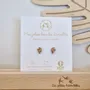 Boucles d'oreilles en bois - Eclairs - LES PETITES HIRONDELLES