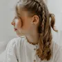 Wooden earrings - Clouds - LES PETITES HIRONDELLES