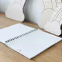 Stationery - A5 paper notebook - Spiral-bound and lined pages - Dachshund - LES PETITES HIRONDELLES