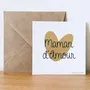 Stationery - Card & envelope - Lovely Mum - LES PETITES HIRONDELLES