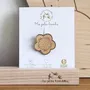 Broche en bois - Fleur - LES PETITES HIRONDELLES