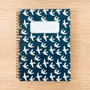 Papeterie bureau - Carnet en papier A5 - Spirales et lignes - Les hirondelles en vol - Ciel bleu - LES PETITES HIRONDELLES