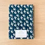 Papeterie bureau - Carnet en papier A5 - Spirales et lignes - Les hirondelles en vol - Ciel bleu - LES PETITES HIRONDELLES