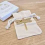 Broche laiton doré - Libellule - LES PETITES HIRONDELLES