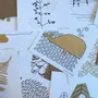 Stationery - Card & envelope - 3 Pine cones - LES PETITES HIRONDELLES