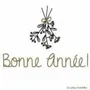 Papeterie bureau - Carte & enveloppe - Bonne année - LES PETITES HIRONDELLES