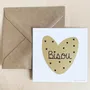 Papeterie bureau - Carte & enveloppe - Bisou - LES PETITES HIRONDELLES
