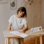 Papeterie bureau - Carte & enveloppe - Bisou - LES PETITES HIRONDELLES