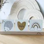 Papeterie bureau - Carte & enveloppe - Bisou - LES PETITES HIRONDELLES