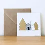 Stationery - Card & envelope - Cabin - LES PETITES HIRONDELLES