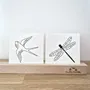Papeterie bureau - Carte & enveloppe - L'hirondelle - LES PETITES HIRONDELLES