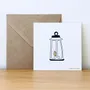 Papeterie bureau - Carte & enveloppe - Lanterne - LES PETITES HIRONDELLES