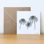 Papeterie bureau - Carte & enveloppe - Marguerites - LES PETITES HIRONDELLES