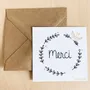 Papeterie bureau - Carte & enveloppe - Merci - LES PETITES HIRONDELLES