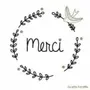 Papeterie bureau - Carte & enveloppe - Merci - LES PETITES HIRONDELLES