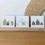 Papeterie bureau - Carte & enveloppe - Montagnes - LES PETITES HIRONDELLES