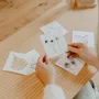 Papeterie bureau - Carte & enveloppe - Pissenlits - LES PETITES HIRONDELLES