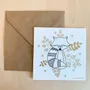 Papeterie bureau - Carte & enveloppe - Raton-laveur - LES PETITES HIRONDELLES