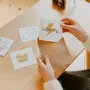 Papeterie bureau - Carte & enveloppe - Super Papa - LES PETITES HIRONDELLES