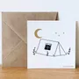 Papeterie bureau - Carte & enveloppe - Tente - LES PETITES HIRONDELLES
