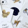 Papeterie bureau - Carte & enveloppe - Vélo - LES PETITES HIRONDELLES