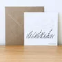 Papeterie bureau - Carte & enveloppe - Zéphir - LES PETITES HIRONDELLES
