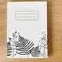 Papeterie bureau - Carnet en papier A5 - Pages blanches - Botanique - LES PETITES HIRONDELLES