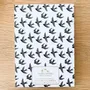 Papeterie bureau - Carnet en papier A5 - Pages blanches - Les hirondelles en vol - Ciel blanc - LES PETITES HIRONDELLES