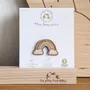 Wooden pin's - Rainbow - LES PETITES HIRONDELLES