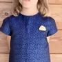 Wooden pin's- Cloud - LES PETITES HIRONDELLES