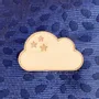Wooden pin's- Cloud - LES PETITES HIRONDELLES