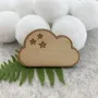 Wooden pin's- Cloud - LES PETITES HIRONDELLES