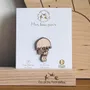 Pin's en bois - Sous la Pluie - LES PETITES HIRONDELLES