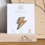 Pin's en bois - Super Maman - LES PETITES HIRONDELLES
