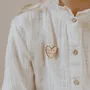 Pin's en bois - Tu vas être Demoiselle d'honneur - LES PETITES HIRONDELLES