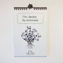Papeterie bureau - Calendrier des Anniversaires Botanique - LES PETITES HIRONDELLES
