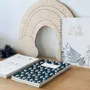 Papeterie bureau - Carnet en papier A5 - Spirales et lignes - Les hirondelles sur le fil - Ciel bleu - LES PETITES HIRONDELLES