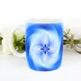 Cadeaux - Mug mandala de la Volonté (bleu) - MANDALASHOP