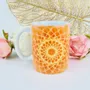 Cadeaux - Mug Mandala du bonheur qui naît de l'intelligence inspirée - MANDALASHOP