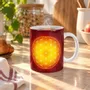 Cadeaux - Mug Fleur de Vie jaune - MANDALASHOP