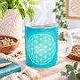 Cadeaux - Mug Fleur de Vie turquoise - MANDALASHOP