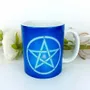 Cadeaux - Mug Pentacle bleu - MANDALASHOP