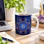 Cadeaux - Mug Sri Yantra indigo - MANDALASHOP