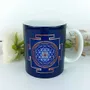 Cadeaux - Mug Sri Yantra indigo - MANDALASHOP