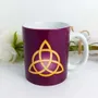 Cadeaux - Mug Triquetra violet - MANDALASHOP